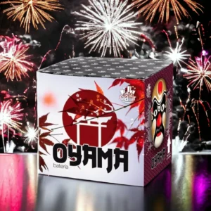 Bateria de Fogo de Artifício Oyama, 25 Tiros, 20mm