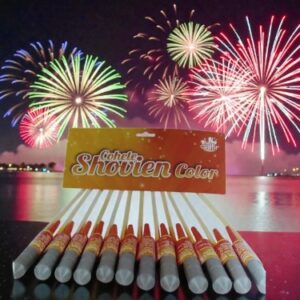 Foguetes Cohete Shovien Color – 12 Unidades / 03698